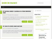 Tablet Screenshot of basedonbalance.net